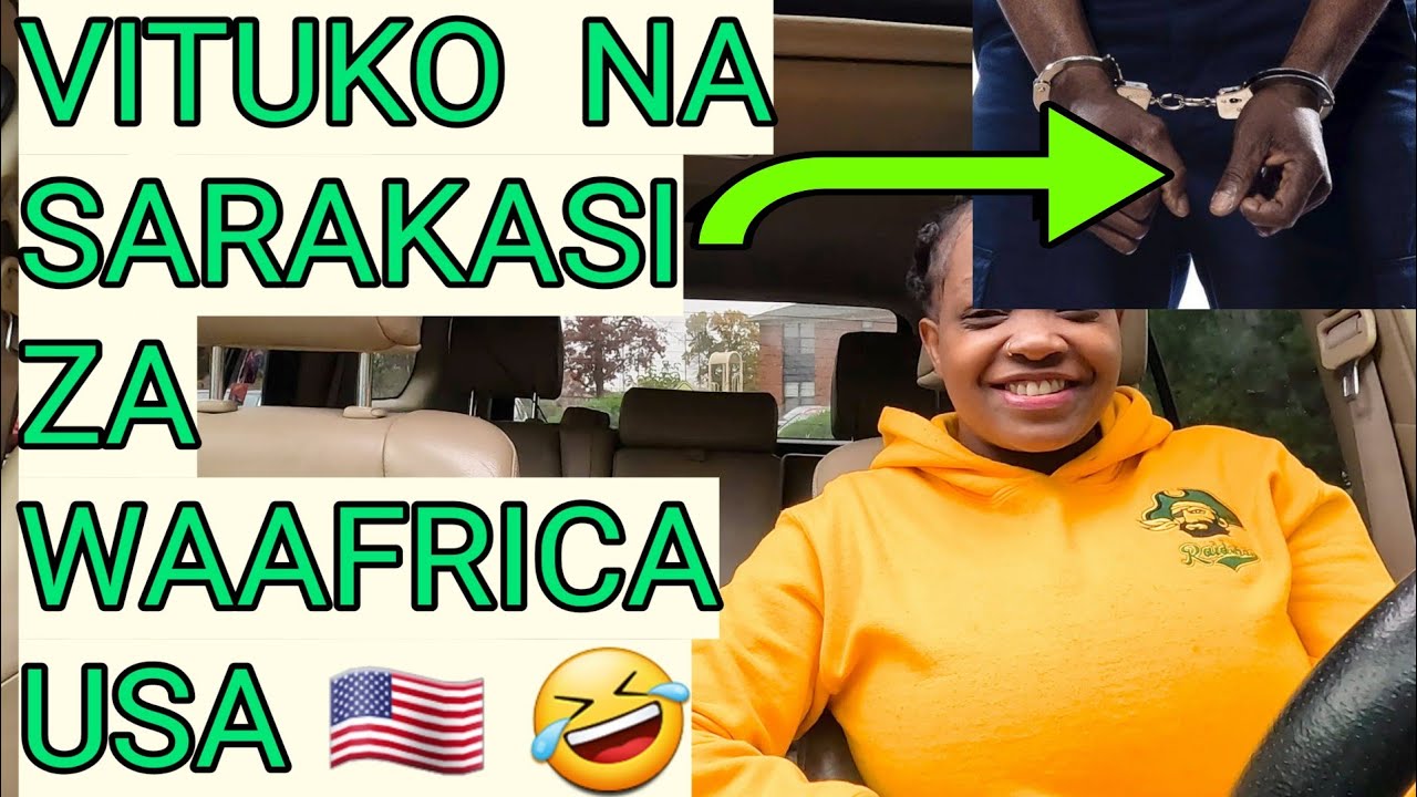 VITUKO  NA  SARAKASI 🤣 ZA  WAAFRIKA 🇰🇪 WENYE  HAWANA  PAPERS 📃 USA🇺🇸