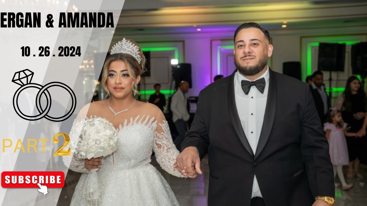ERGAN & AMANDA WEDDING PARTY 10 26 2024 PART 2 | SAZET BEND |