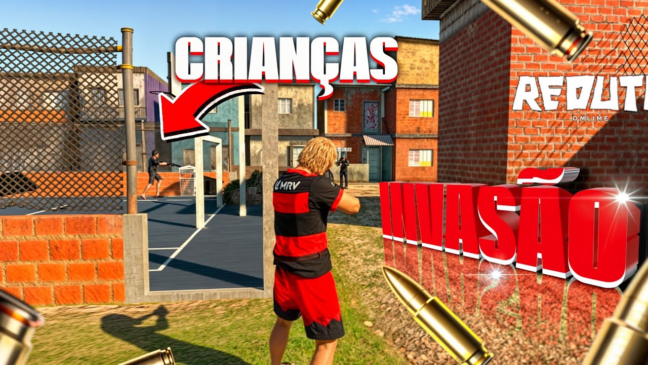 INVADI O MORRO DE Uma Gangue Formada POR Crian&ccedil;as 💀 - REDUTO ONLINE!! 🤩 (Fivem Mobile)