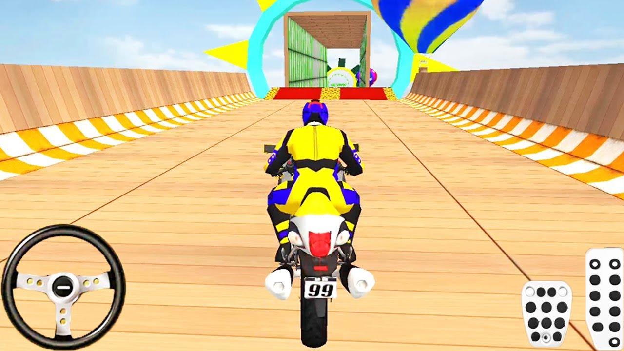 Impossible Stunt Bike Offroad Ramp Driving Game - Bike Race - Bike Stunt Game - Gadi Wala