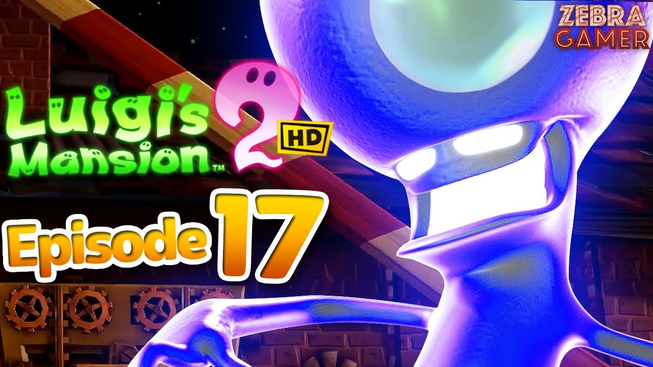 Luigi's Mansion 2 HD: прохождение игры, часть 17 — драка в C-3 Roundhouse! Старые часовые механизмы!