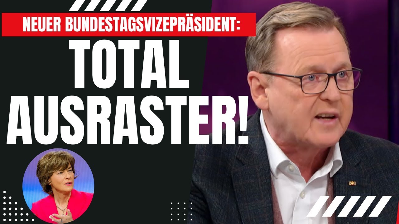 Bundestagsvizepr&auml;sent verliert komplett die Beherrschung in Talkshow!