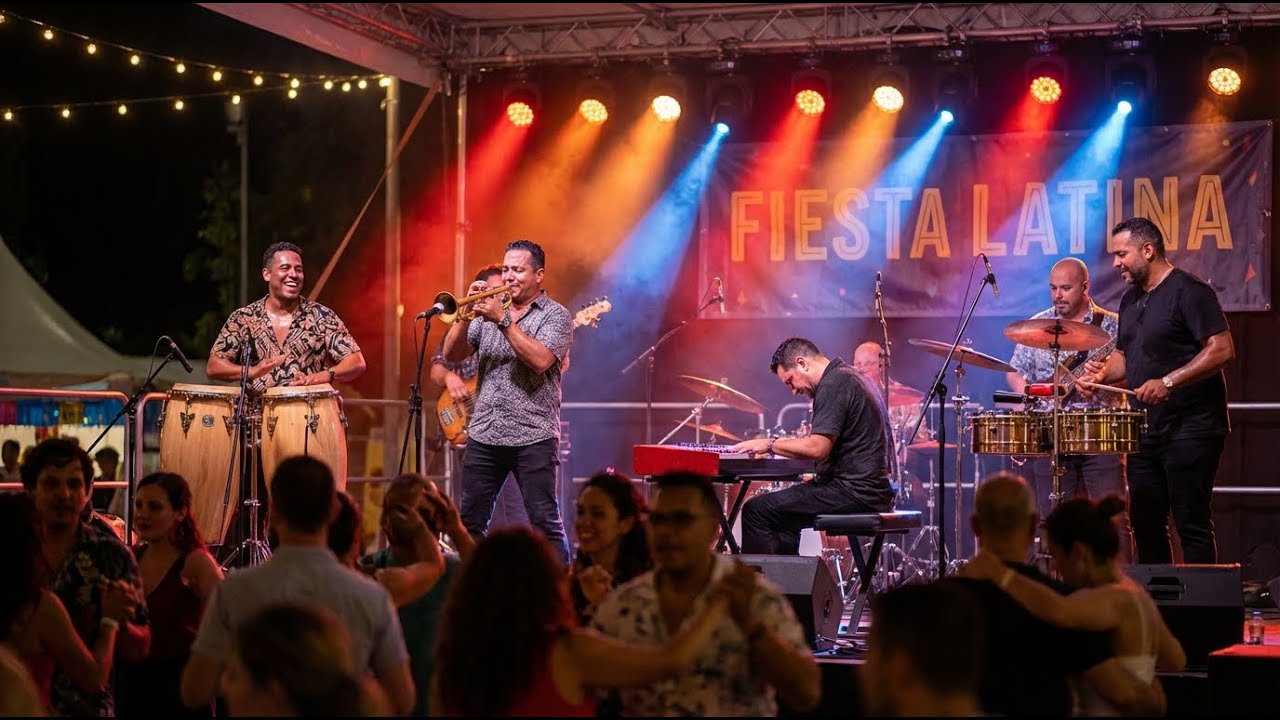 🌴 Tropical Salsa Lounge – Chill & Dance Vibes