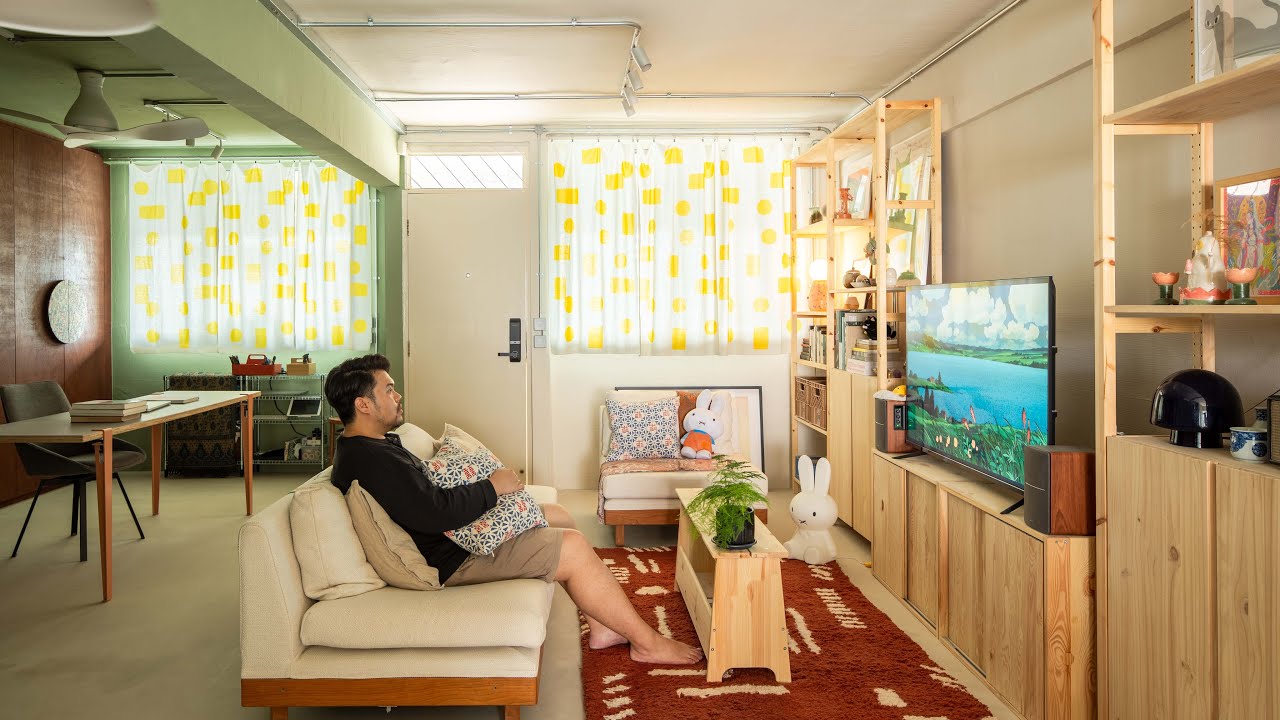 Inside A Designer’s Small 65 Sqm Apartment Filled With Nostalgic Elements | Singapore