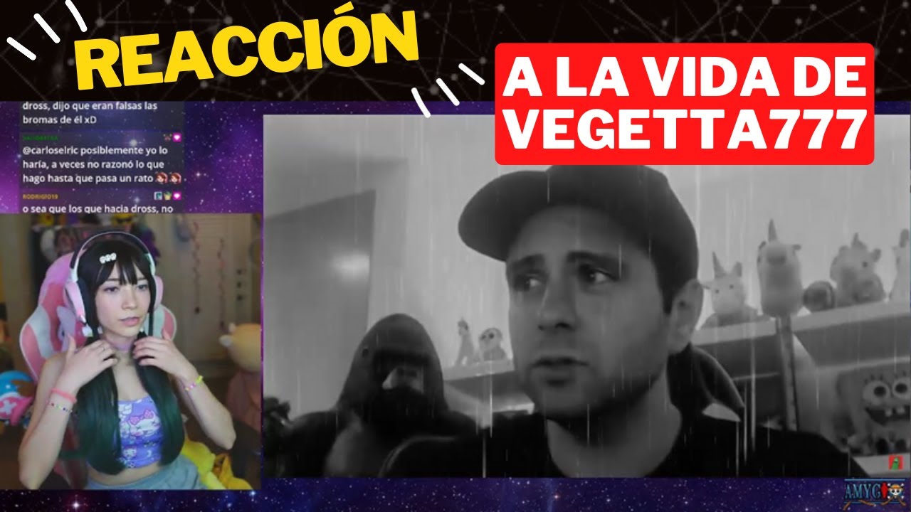 Video sobre la vida del YouTuber Vegetta777 | Amy Gio reacción