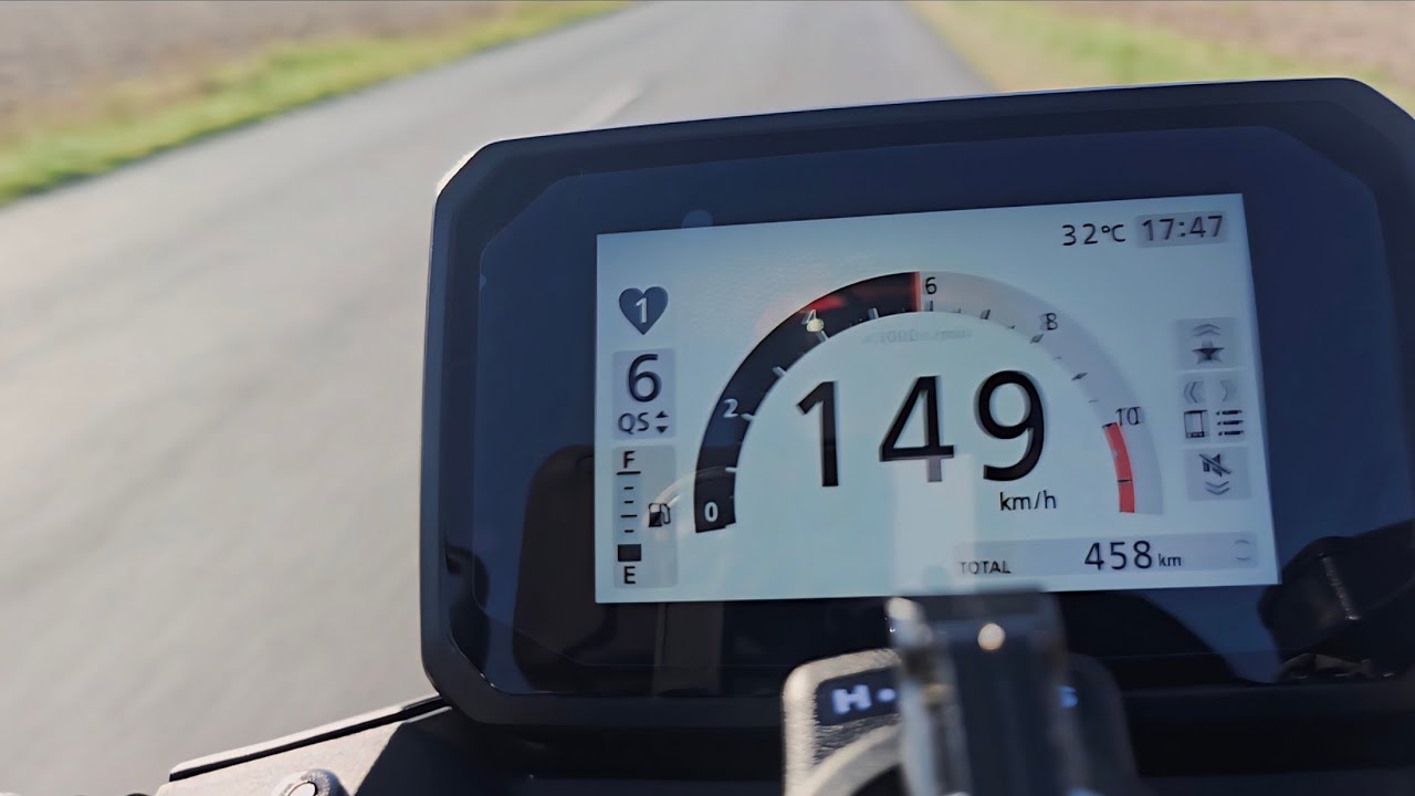 2025 Honda Hornet 750 A2 48 PS ACCELERATION 0-150km/h