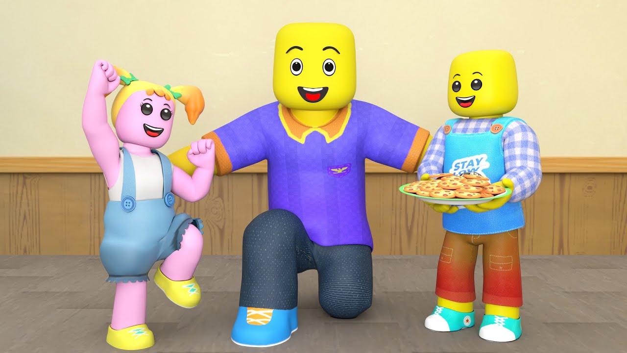 ROBLOX Brookhaven 🏡RP: Брат учится делиться | Roblox Poke