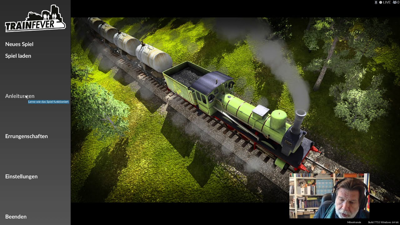 Play Tutorial von Train Fever - deutsch