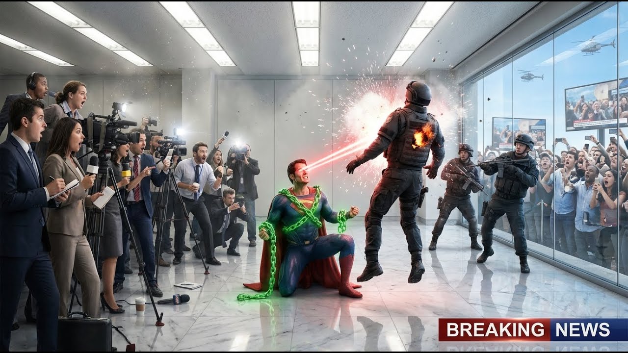 What If Superman Attack Government Officer They Arrested and Sent to Alien Dangerous Jail