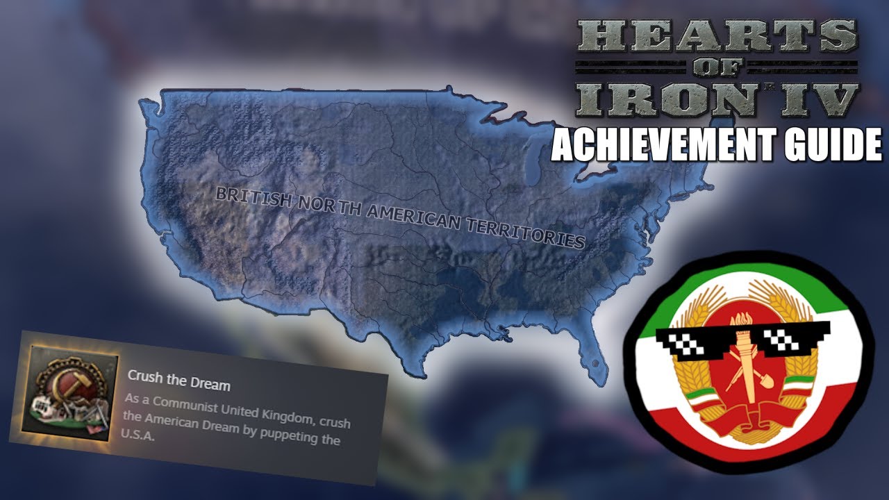Руководство по достижению Hoi4 Crush The Dream