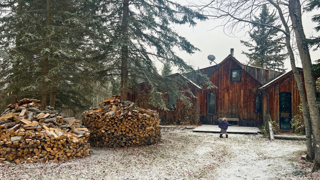 Preparing our Diesel Generator for Winter Off Grid at our Cabin in Canada