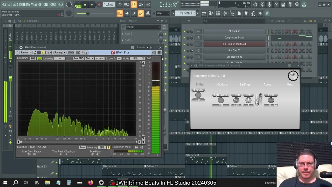 Phase Optimization & Dynamic Bass EQ|JWP|FL Studio|20240305