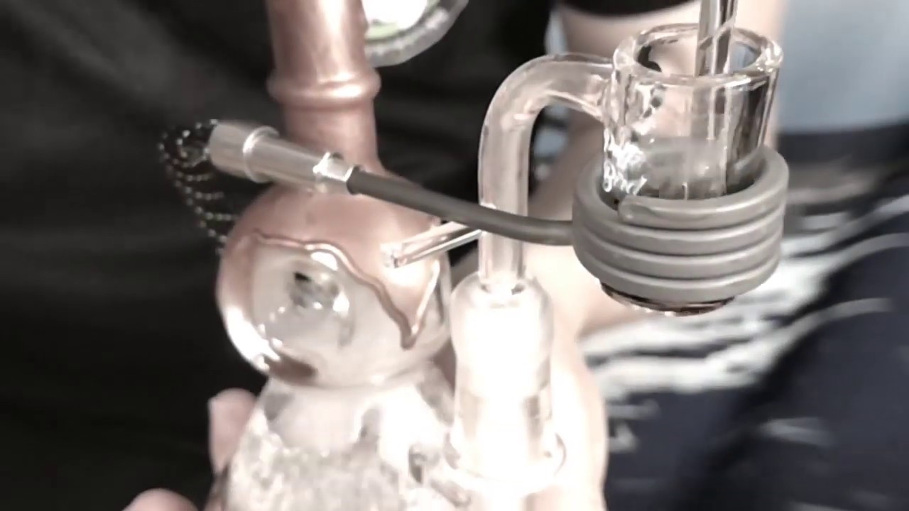 Quartz Enail Dab Kit W/ Paint Coated Honeycomb Dab Rig Bundle - Puffing Bird Gear Review