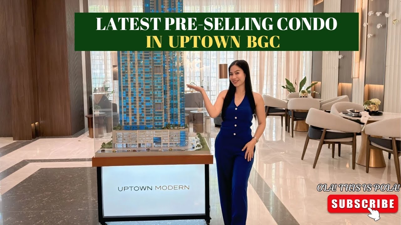 MOST HIGH END CONDOMINIUM IN UPTOWN BGC | 70% SOLD NOW! | UPTOWN MODERN