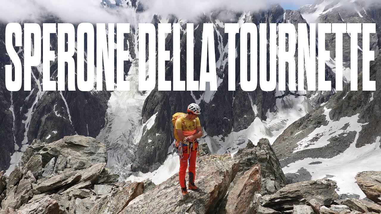 SCALIAMO IL MONTE BIANCO DALLA VIA PIU' SELVAGGIA - Sperone della Tournette