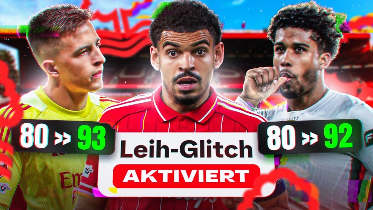 NUR mit LEIH-GLITCH zum CL-SIEGER!!🧐🏆 FC26: Nottingham Sprint to Glory
