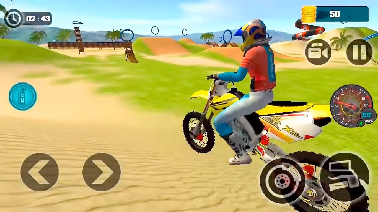 Motocross Beach Bike Stunt Racing 2018 - Offroad Bike Racing Game 3D - Bike Games