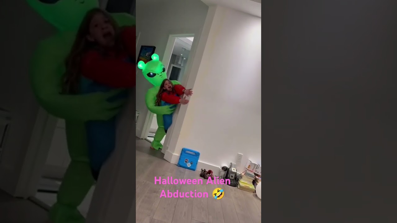 Halloween Alien abduction costume #funny #halloween #halloweencostume