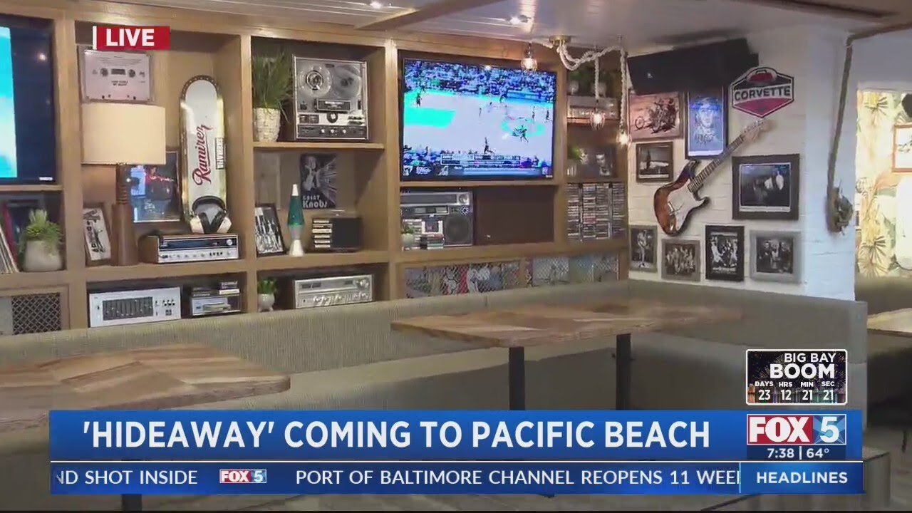 'Hideaway' coming to Pacific Beach
