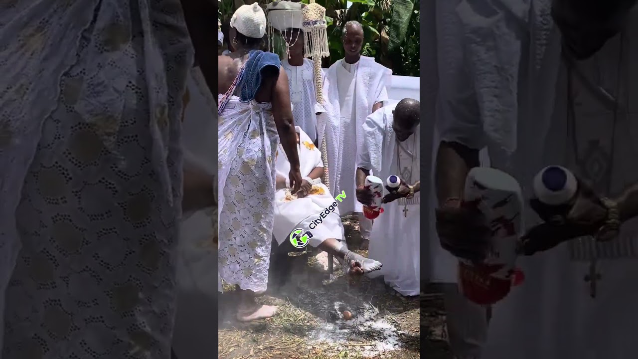OLORI ASHLEY IN TRANCE AT ALARAGBO FESTIVAL IN ILE IFE