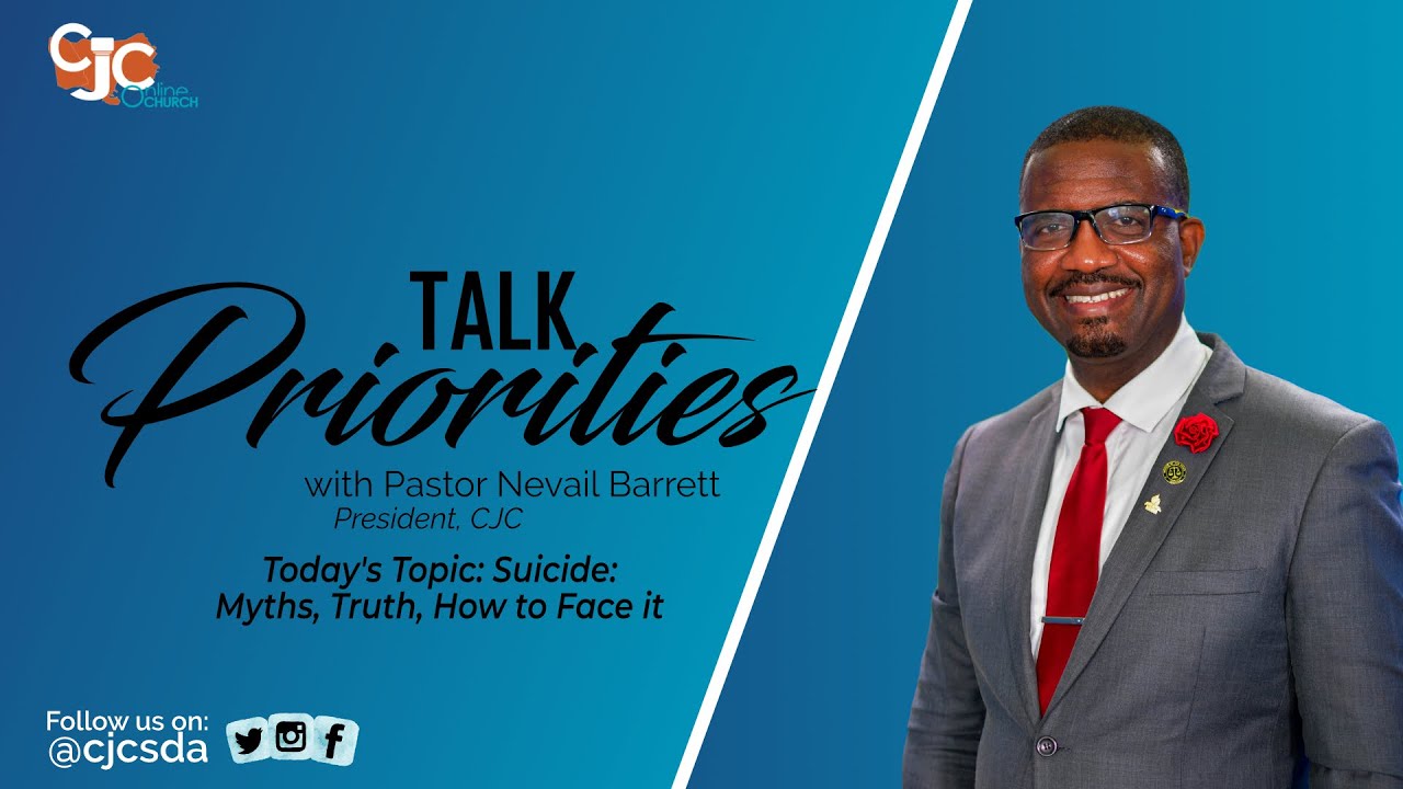 Sab., Sept. 23, 2023 | CJC Online Church | Talk Priorities | Pastor Nevail Barrett | 3:30 PM