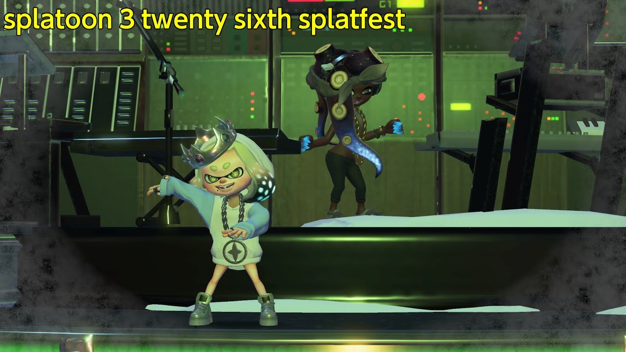 splatoon 3 twenty sixth splatfest frostyfest (Friends vs Family vs Solo)