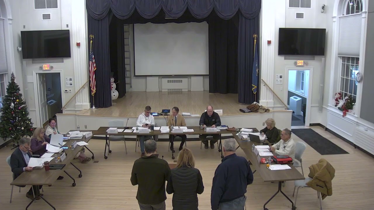 Budget Committee Meeting December 17 2025