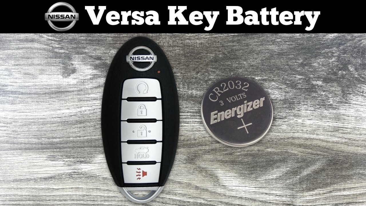 How To Replace 2020 - 2022 Nissan Versa Remote Key Fob Battery - Change Replacement Key Batteries