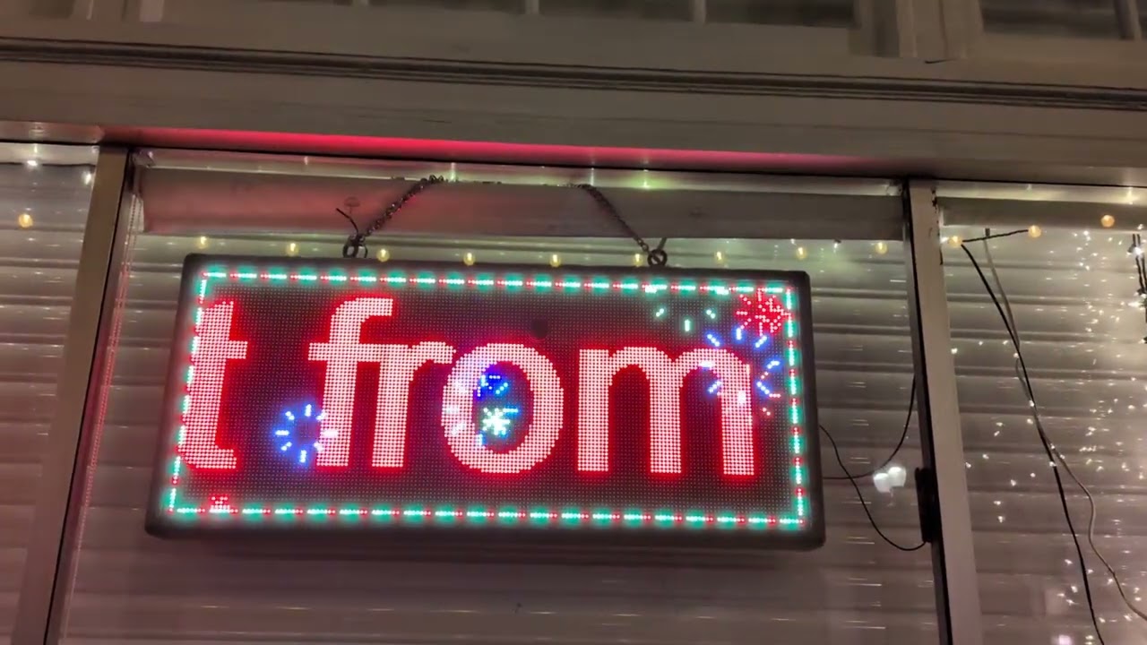 Digital Rug Sign in Portland Oregon 