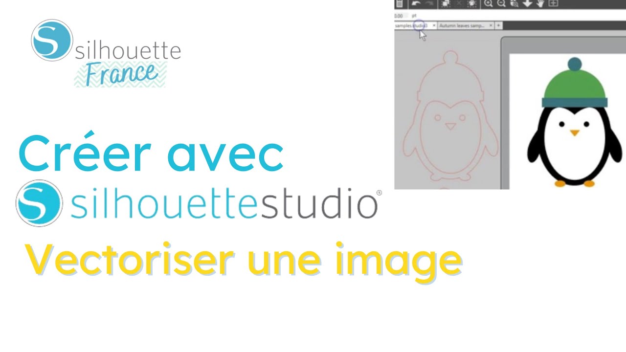Créer avec SILHOUETTE STUDIO : Vectoriser une image