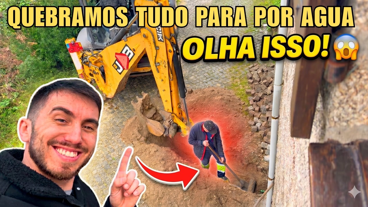 COMPRAMOS TUDO NOVO PRA NOSSA CASA DE 200 ANOS - EM PORTUGAL