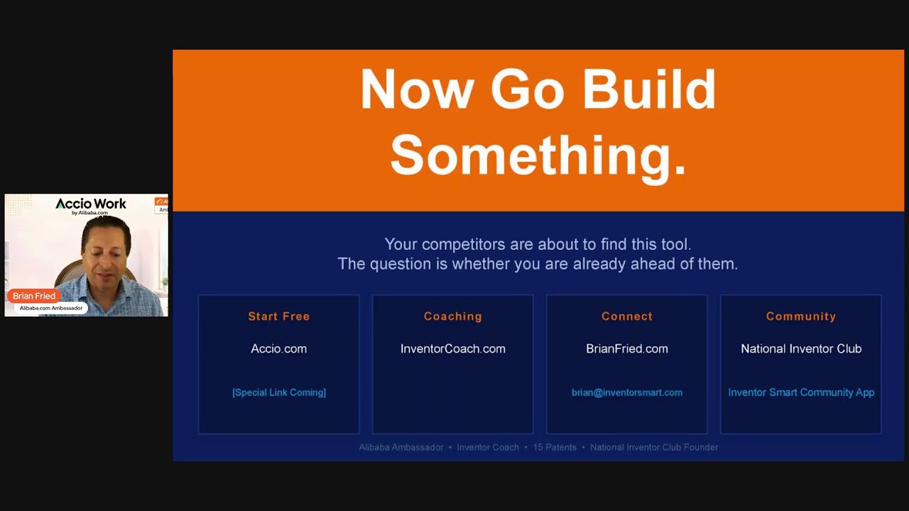 The AI Business Team Built for Inventors and Entrepreneurs - Powered by Alibaba.com
