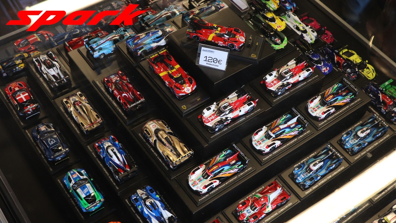 La boutique de toutes les voitures miniatures des 24h du Mans : la boutique Spark 2024 !