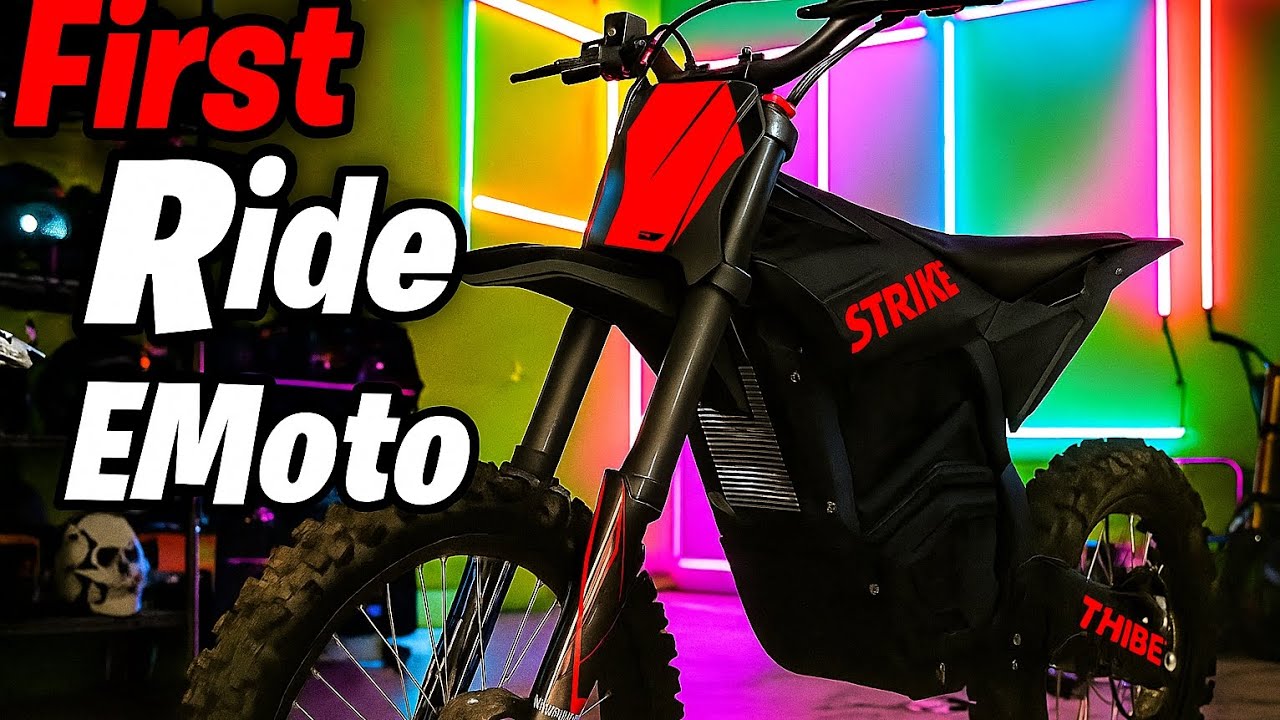 Первая поездка и впечатления от электробайка Throne Strike Shadow SX 60V