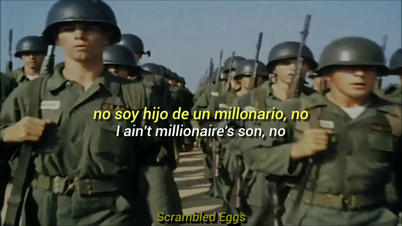 Creedence Clearwater Revival - Fortunate Son (Sub. Espa&ntilde;ol / Lyrics)