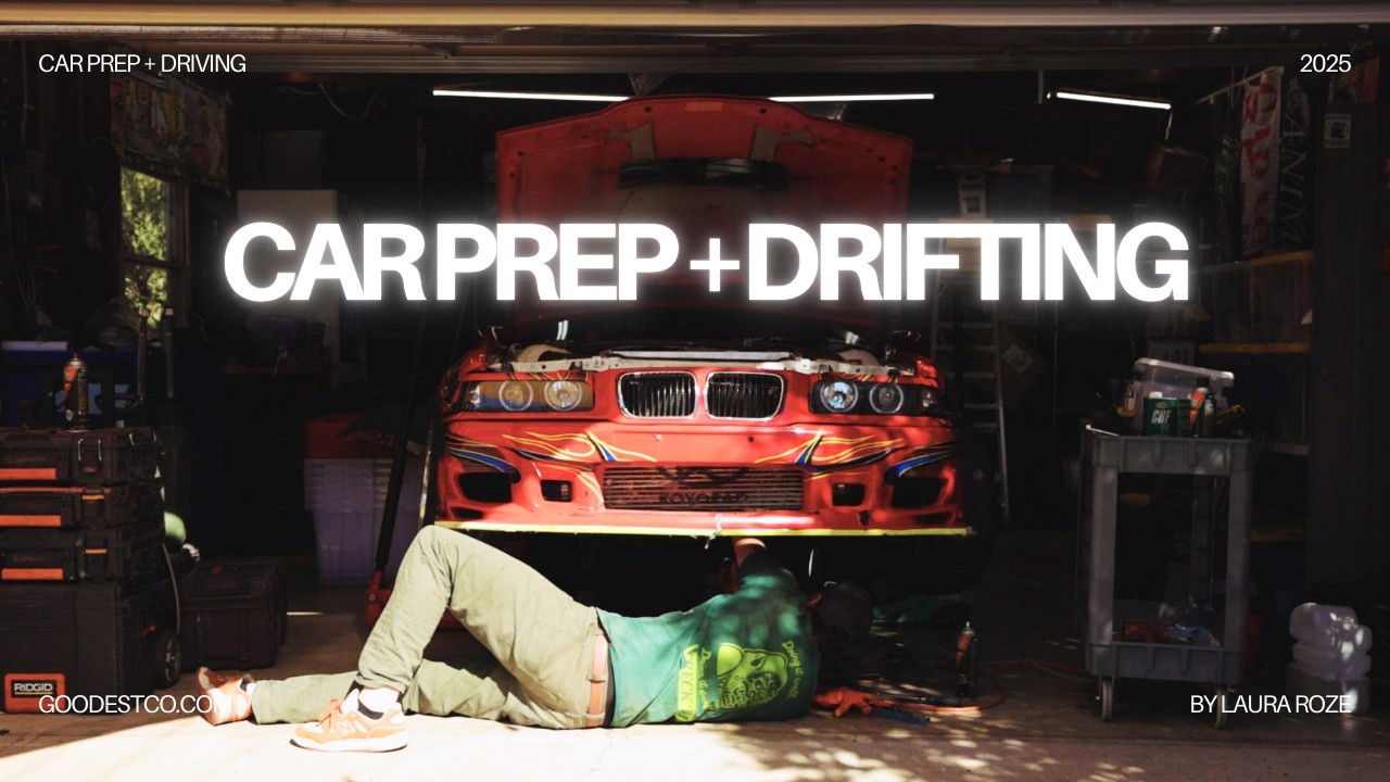Deciding the Night Before to drift at Apple Valley Speedway when my E36 drift car needs repairs.