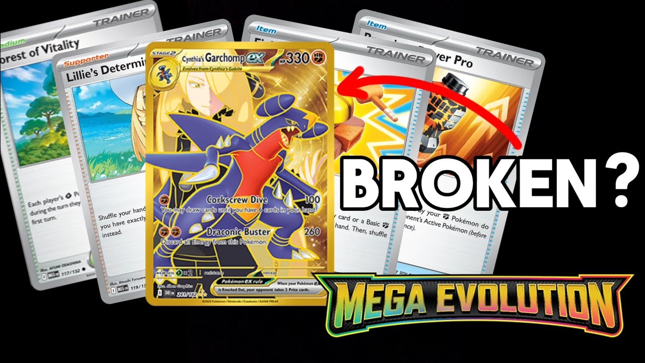 Is Cynthia's Garchomp ex Meta Now? |Decklist/PTCGL Gameplay |