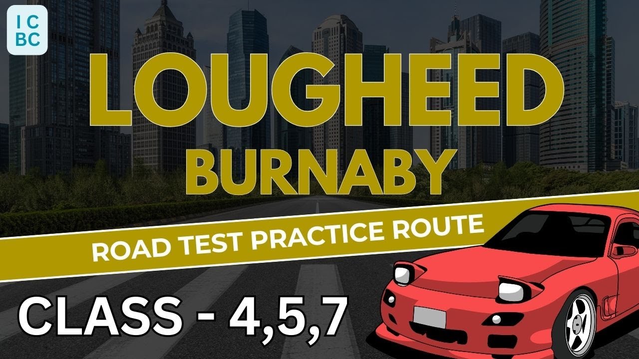 ICBC Lougheed Burnaby Practice Road Test | Demo, Class 5 #britishcolumbia