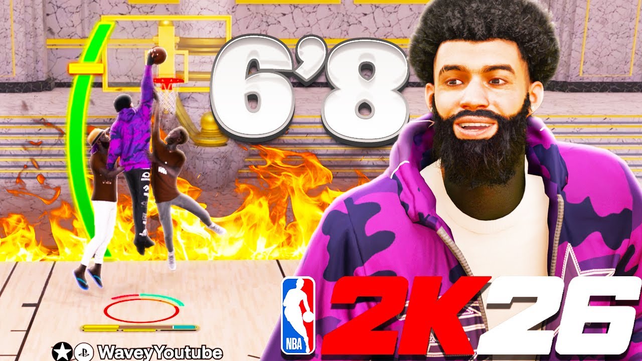 DOMINATING STAGE WITH MY 6'8 POINT FORWARD ON NBA 2K26.. THEY CANT STOP ME!