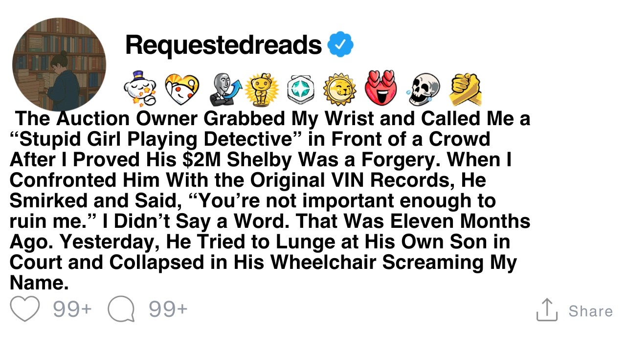 [FULL STORY] The car collectors said I was just at the show for Instagram.