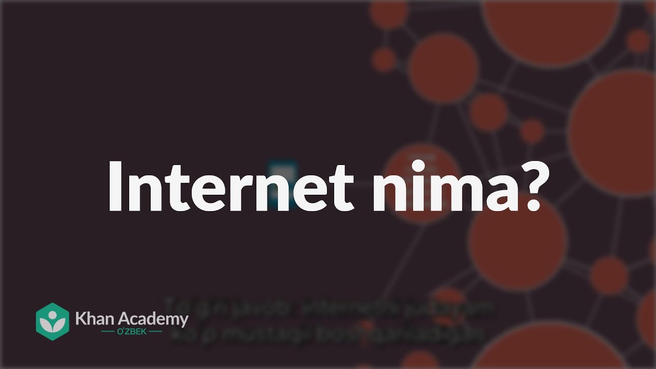 Internet nima? | Internet | Informatika