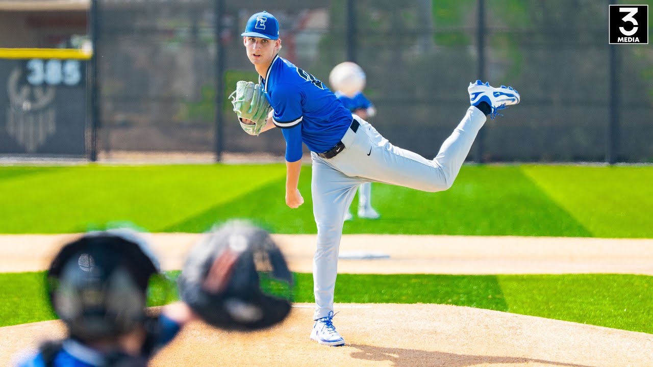 HIGH SCHOOL Pitcher up to 102 MPH!! Virginia Commit Jack Bauer!
