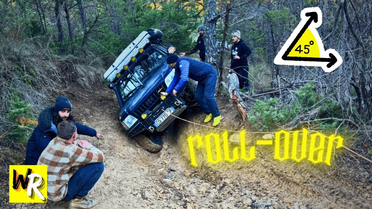 Les 4x4 en folie - Le KZJ en difficulté ! 