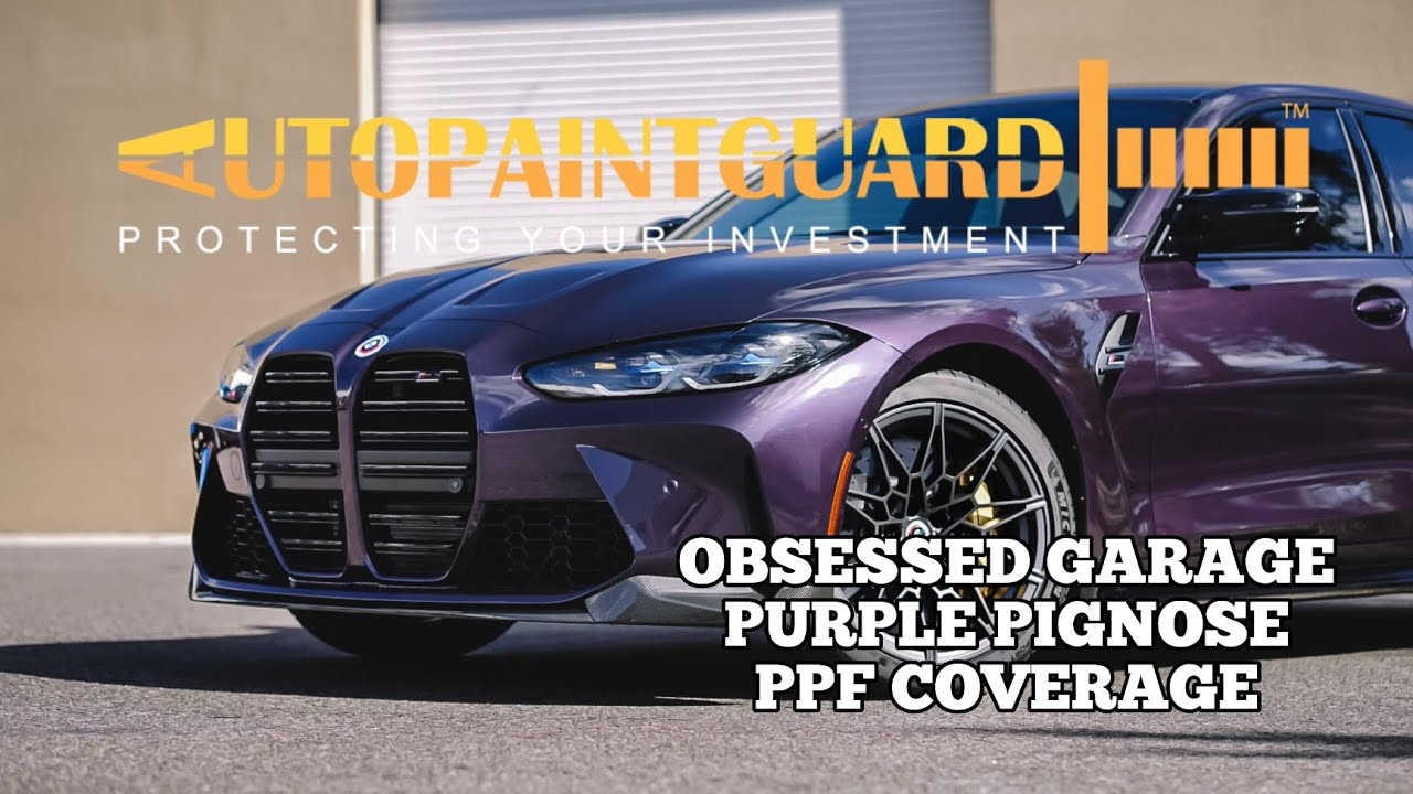 Protecting Obsessed Garages Techno Violet G80 M3