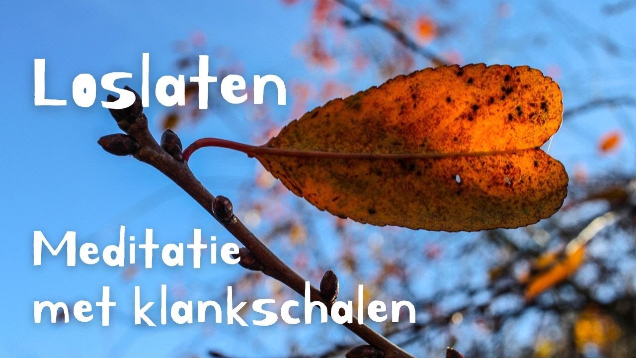 Geleide meditatie – loslaten (met begeleiding van klankschalen)