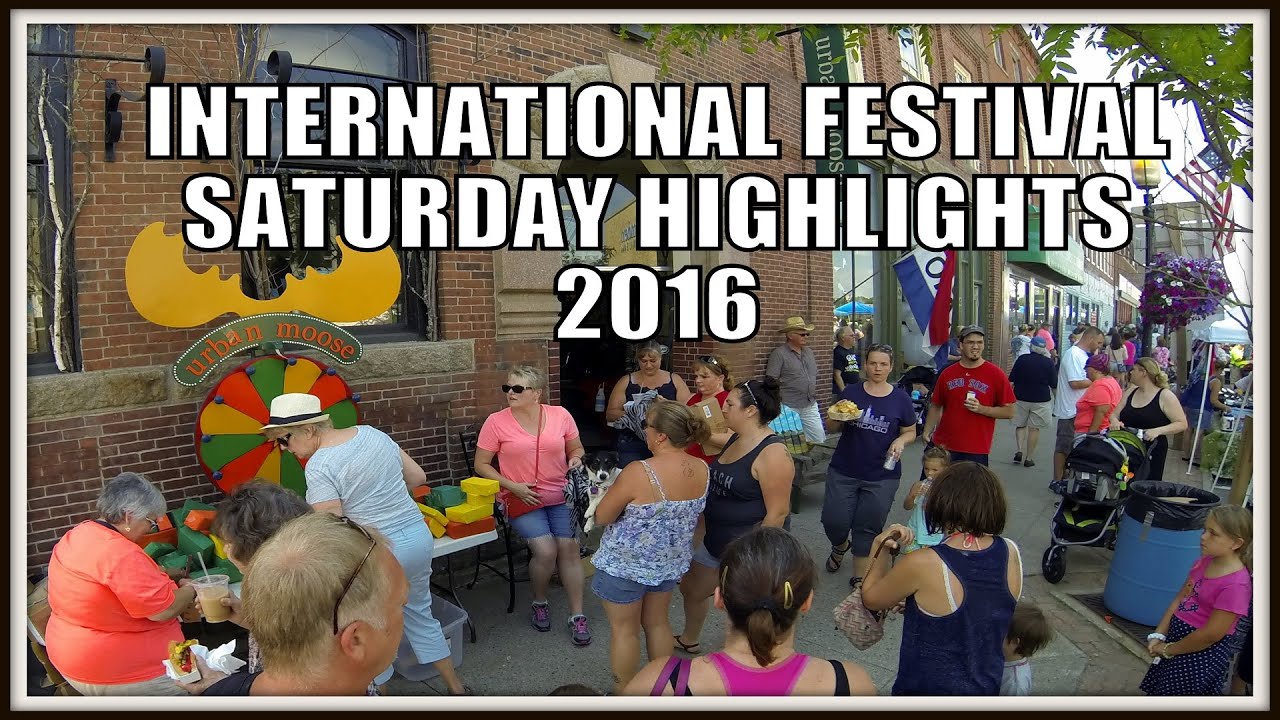 International Festival - Saturday Highlights for 2016
