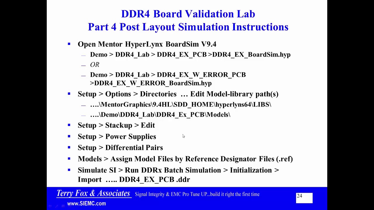 DDR4 LAB DDRx Sim Intro