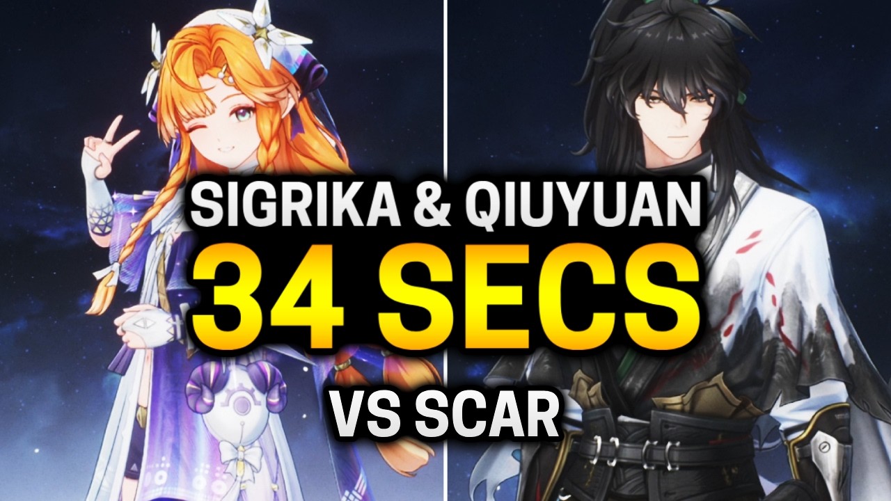 SHE'S INSANE! S0R1 Sigrika & Qiuyuan Showcase! - Tower of Adversity [Wuthering Waves 3.2]