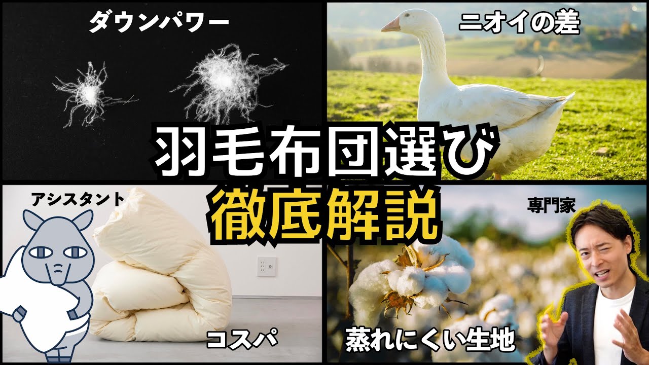 快眠できる羽毛布団選びの要点となる保温性、調湿性、肌あたり、ニオイなどについて専門家が解説します！おすすめの羽毛布団はブログで紹介。