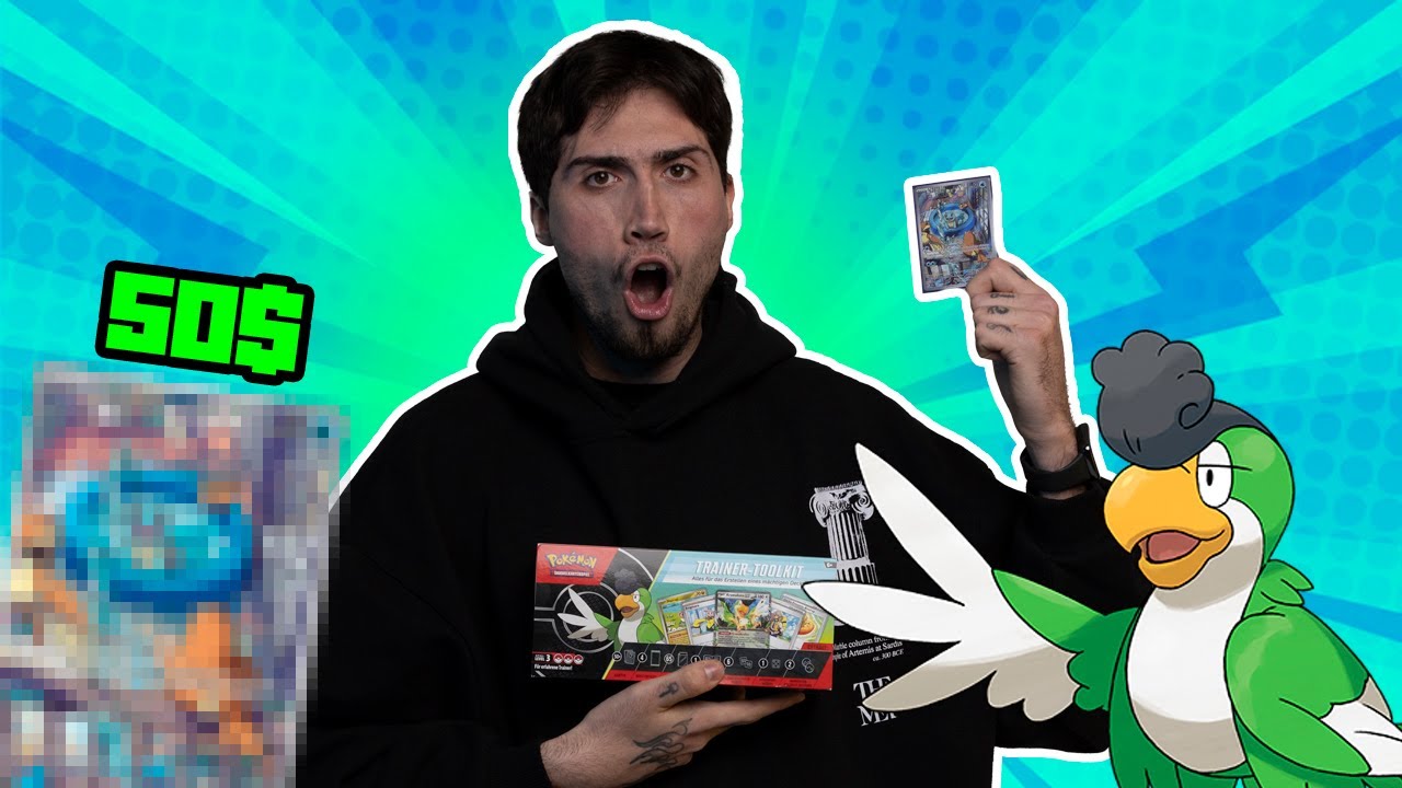 POKEMON TCG: Squawkabilly ex Trainer's Toolkit 2024 (UNBOXING)